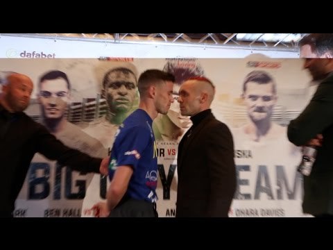 WORDS EXCHANGED! - RONNIE 'THE SHARK' CLARK TORMENTS MARTIN J WARD DURING HEAD TO HEAD
