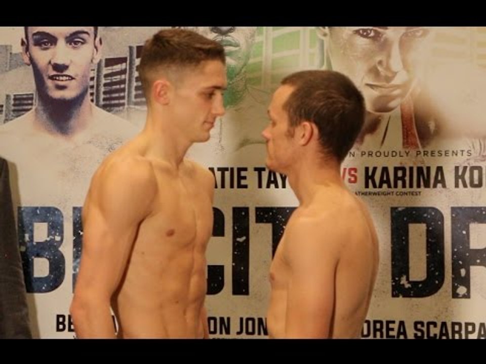 TRIPLE B! - REECE BARRY BOMEBER BELLOTTI v IAN BAILEY - OFFICIAL WEIGH IN VIDEO / BIG CITY DREAMS