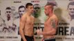 THE BLADE - JAKE BALL v JJ McDONAGH - OFFICIAL WEIGH IN VIDEO & FACE OFF / BIG CITY DREAMS