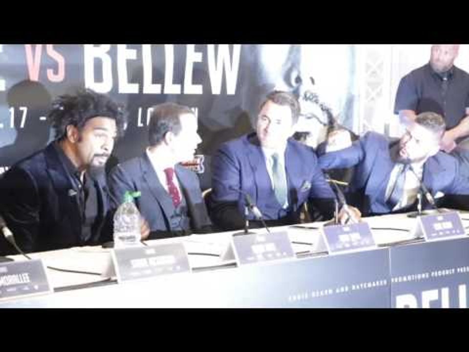 EVEN PENFOLD KNOWS! HIS JOB WAS TO CARRY MY T SHIRTS! DAVID HAYE ASTONISHING ATTACK ON DAVE COLDWELL