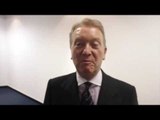 FRANK WARREN REACTS WINS FOR FLANAGAN & WILLIAMS TALKS BT SPORT & NICK BLACKWELL INJURY SHOCK