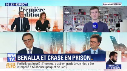 Benalla et Crase en prison
