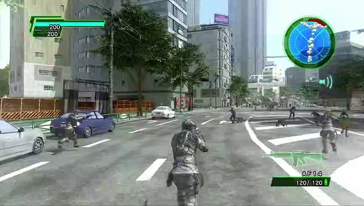Earth Defense Force 4 - Debut