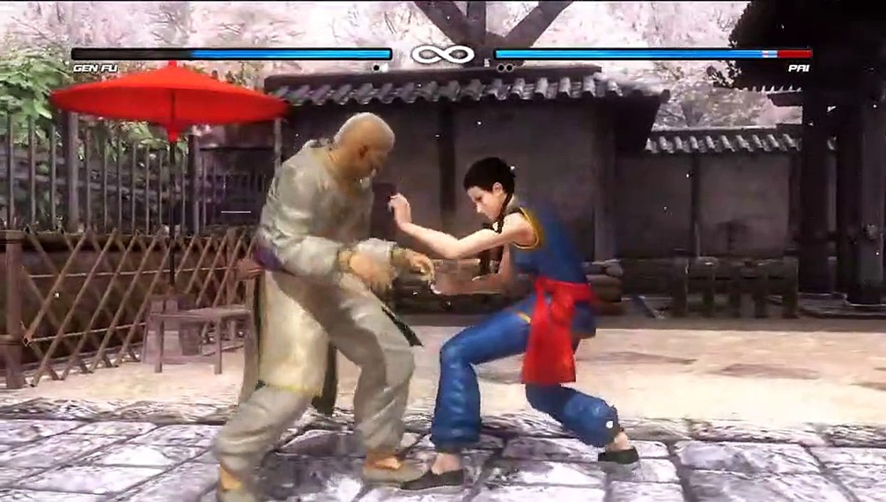 Dead or Alive 5 - Gen Fu vs. Pai (2)