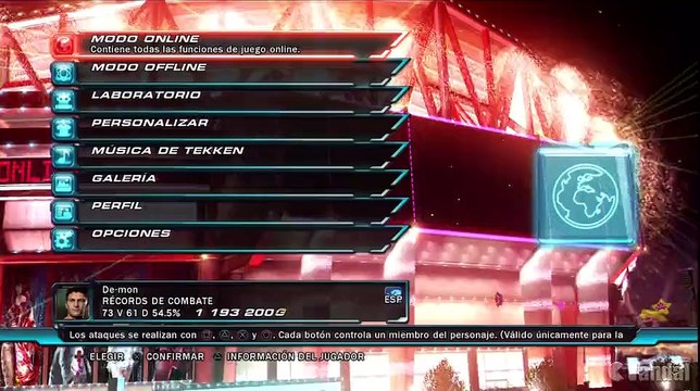 Tekken Tag Tournament 2 - Sesión de juego: Arcade