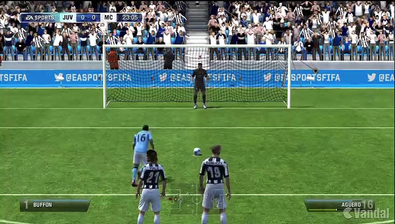 FIFA 13 Demo - Juventus vs Man City (entradas e impact engine)