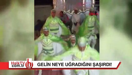 Gelin neye uğradığını şaşırdı! Tahttan böyle düşürdüler