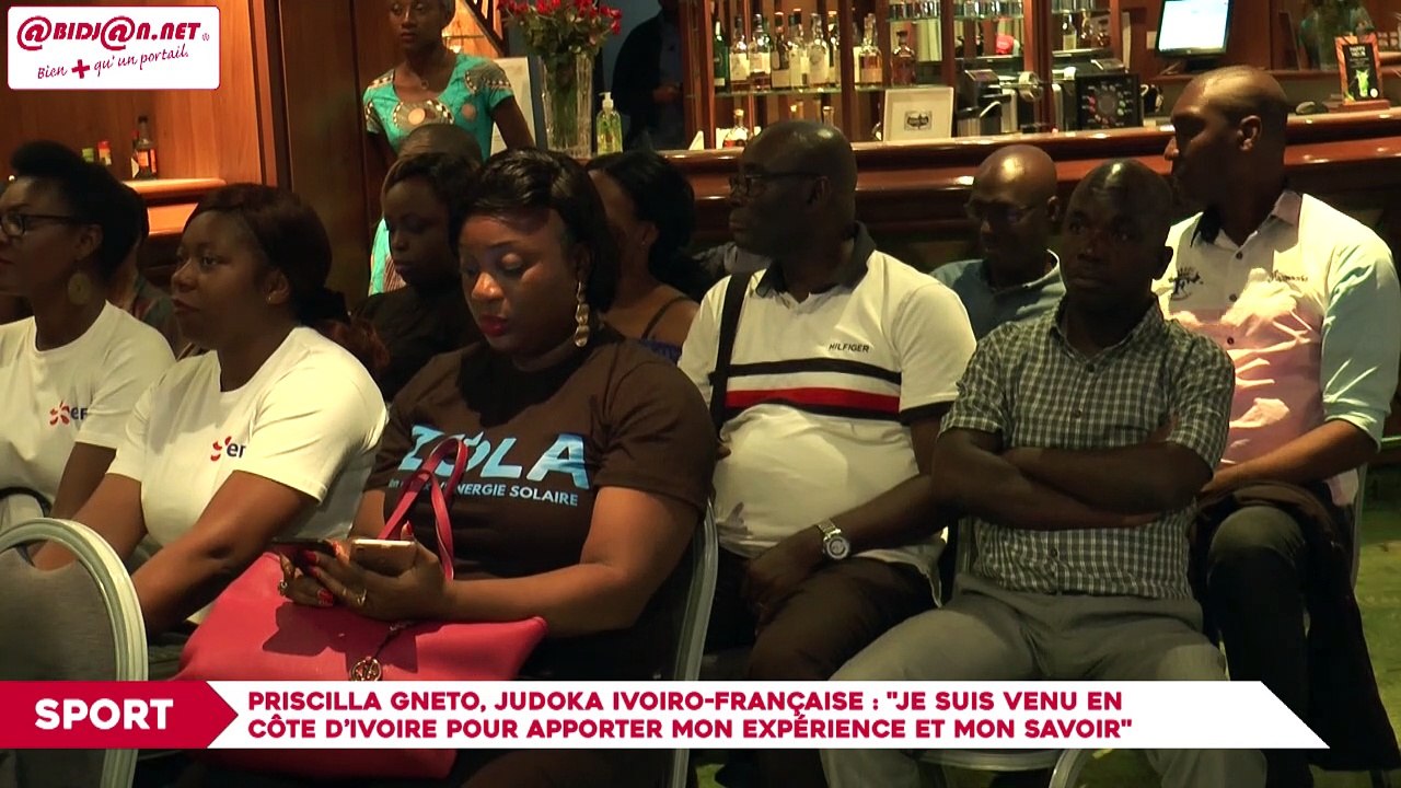 Sport : Priscilla Gneto, Judoka Ivoiro-Française, « Je suis venu en Côte d’Ivoire pour apporter mon expérience et mon savoir »