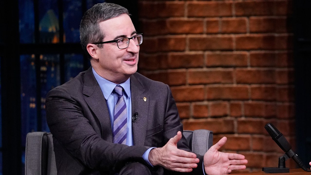 John Oliver Thinks It's Too Early to Talk About the 2020 Elections