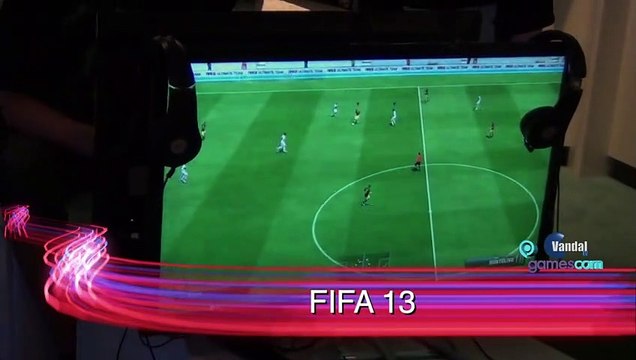 Jugando a FIFA 13 - Vandal TV Gamescom 2012