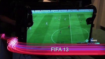 Jugando a FIFA 13 - Vandal TV Gamescom 2012