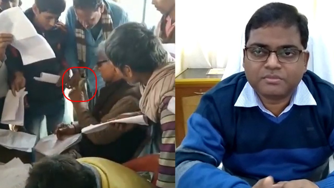 बलरामपुर: किसानों से अवैध वसूली करता कैमरे में कैद हुआ लेखपाल, डीएम ने किया सस्पेंड