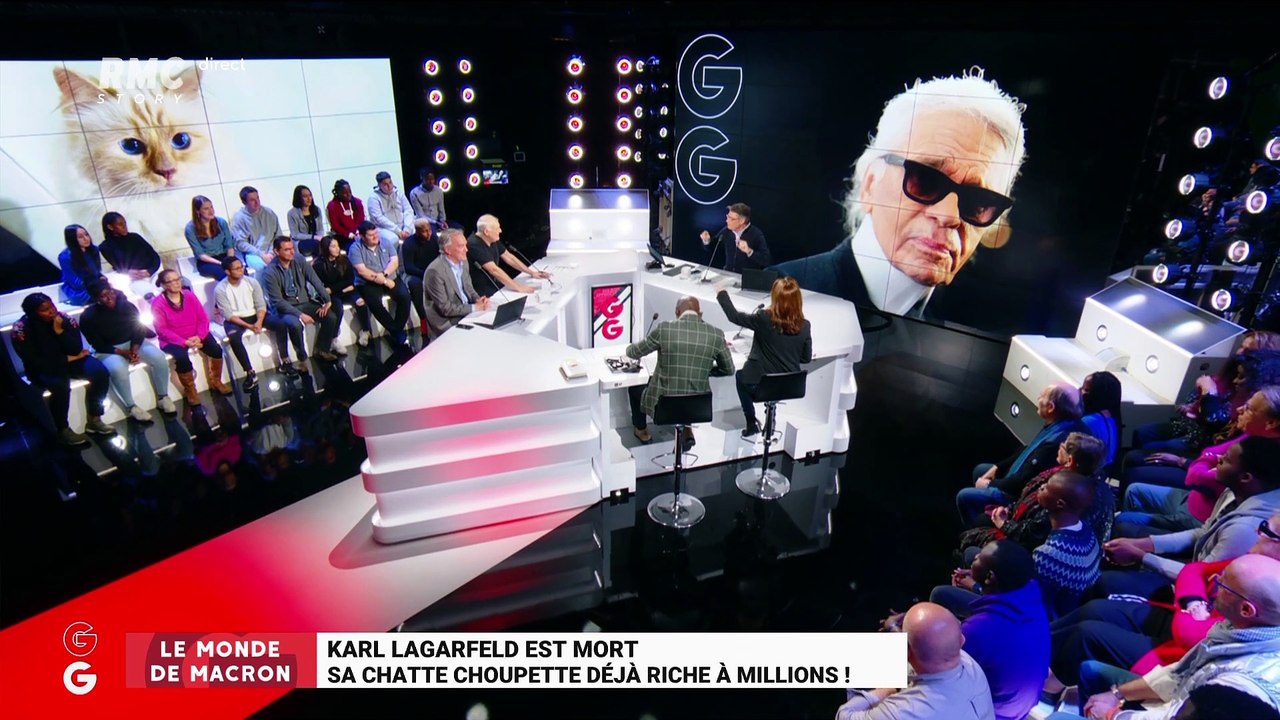 Le monde de Macron: Mort de Karl Lagerfeld, sa chatte Choupette déjà riche à millions – 20/02