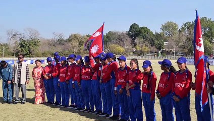 Pakistan-Nepal Blind Women's Cricket Match