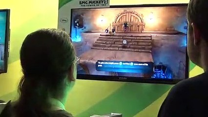 Jugando a Epic Mickey 2 - Vandal TV E3 2012