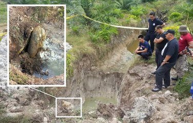 World War II bomb unearthed in Kluang