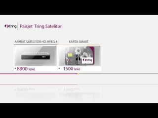 Cmimet Zyrtare ne Platformen Tring Satelitor 2015