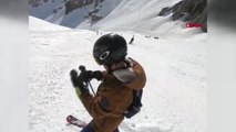 Dha Dış - İsviçre'de Çığın Düşme Anı Kamerada