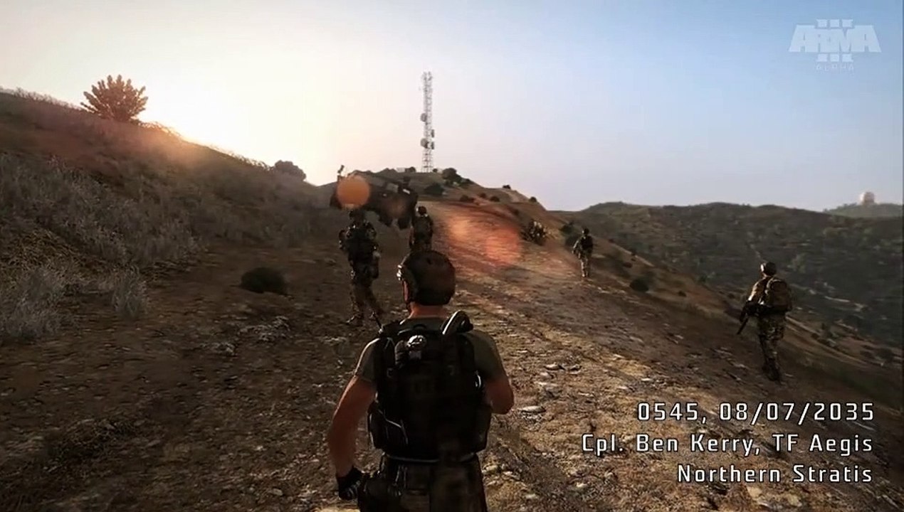 ArmA 3 - Iluminación y animaciones