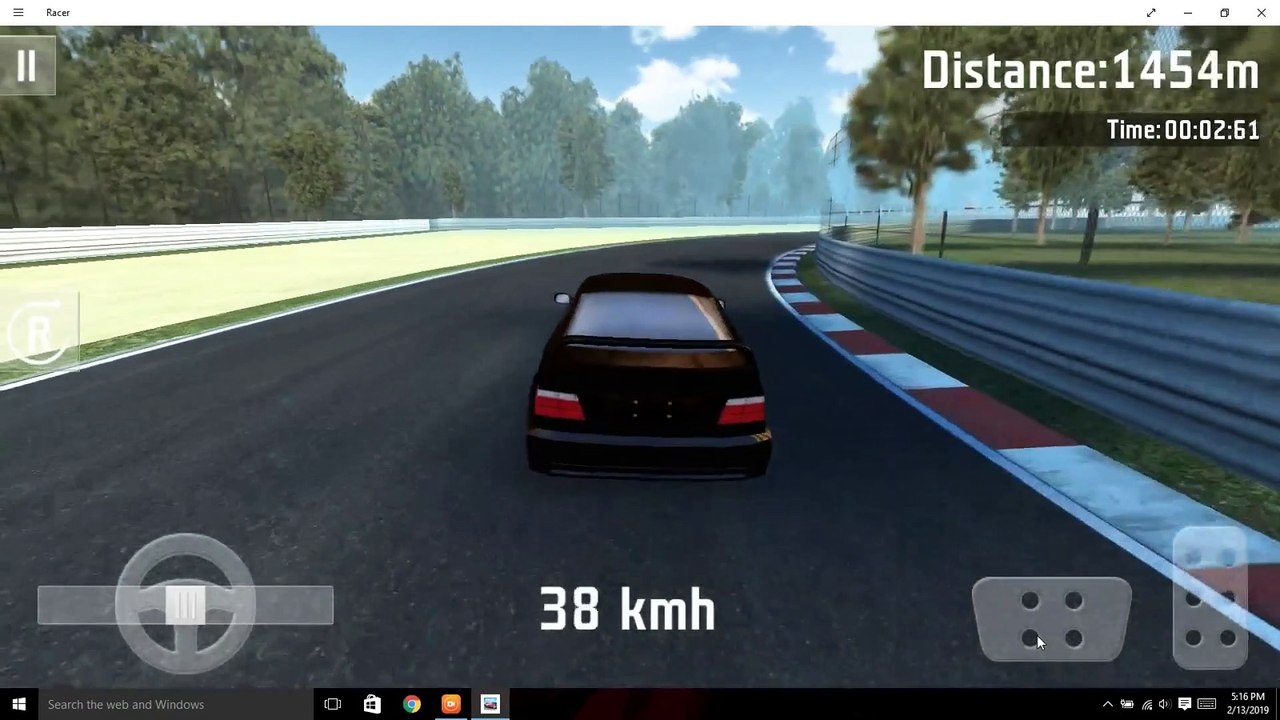 car racing game