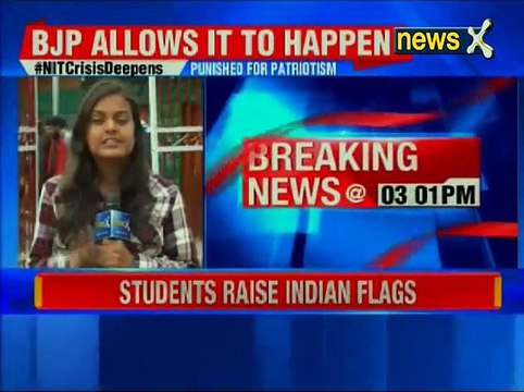 Student booked for inciting violence