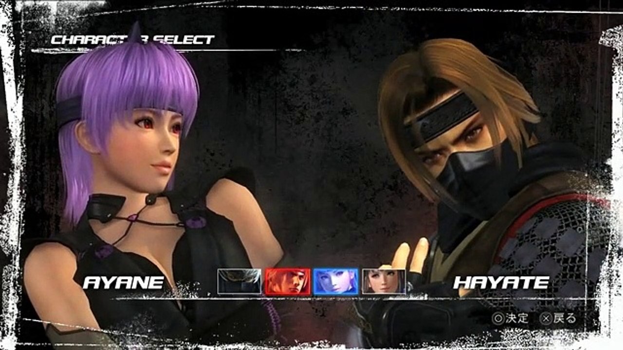 Dead or Alive 5 - Ayane vs. Hayate