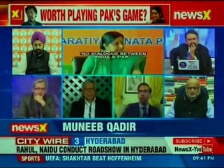 Sushma Swaraj on Navjot Singh Sidhu's visit to Pakistan, says Terror and Talk can't go together
