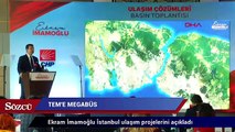 Ekram İmamoğlu İstanbul ulaşım projelerini açıkladı