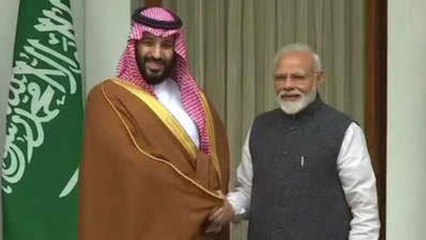 下载视频: Saudi Prince Mohammed bin Salman says,with India we together Fight aganist Terrorism | Oneindia News