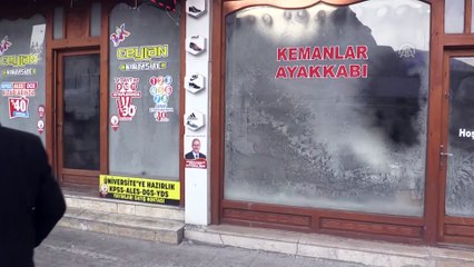 Ağrı'da dere ve nehirlerin yüzeyi buz tuttu