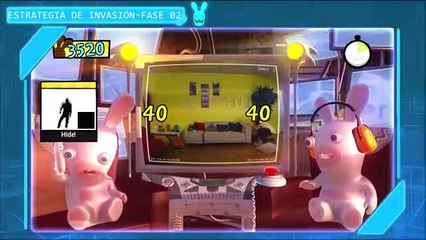 Rabbids: Vivitos & oKupando el Salón - Tráiler (2)