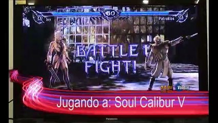 Jugando a SOULCALIBUR V - Vandal TV TGS 2011