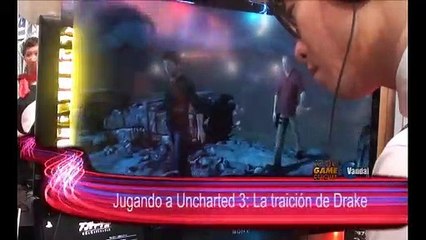 Jugando a Uncharted 3: La traición de Drake - Vandal TGS 2011