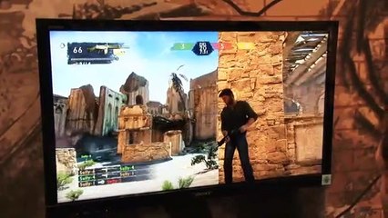 Jugando a Uncharted 3: La traición de Drake - Vandal TV GC 2011