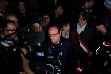 De nombreux politiques présents au rassemblement contre l'antisémitisme