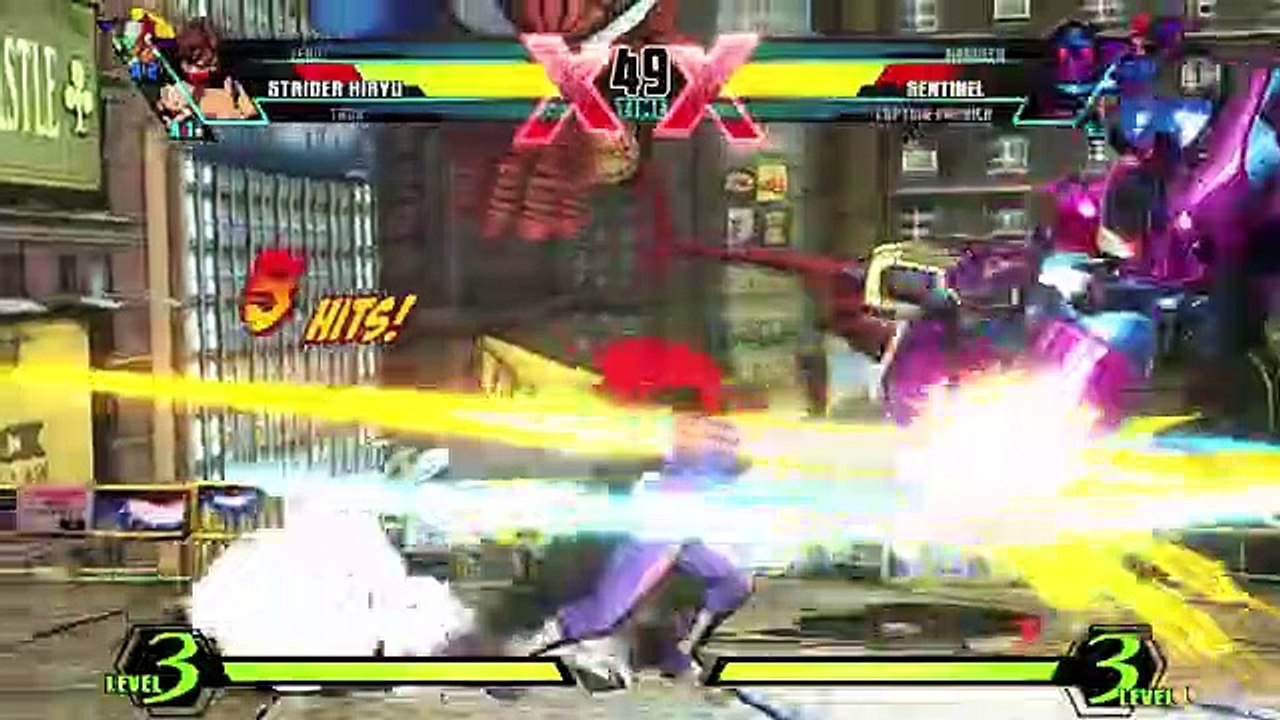 Ultimate Marvel vs Capcom 3 - Strider