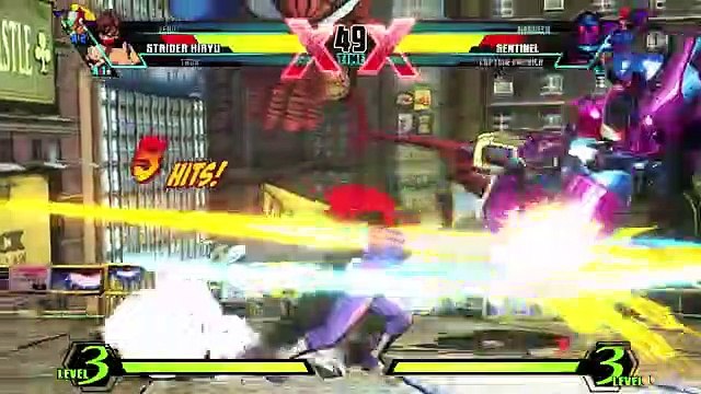 Ultimate Marvel vs Capcom 3 - Strider