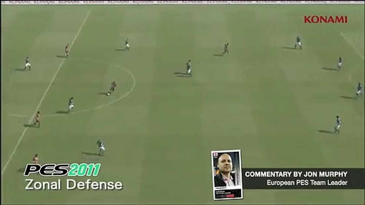 Pro Evolution Soccer 2012 - Defensa de zona