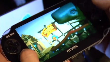 Jugando a LittleBigPlanet en PSVita - Vandal TV E3 2011