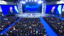 Rusya Devlet Başkanı Putin, Federal Meclis üyelerine hitap etti - MOSKOVA