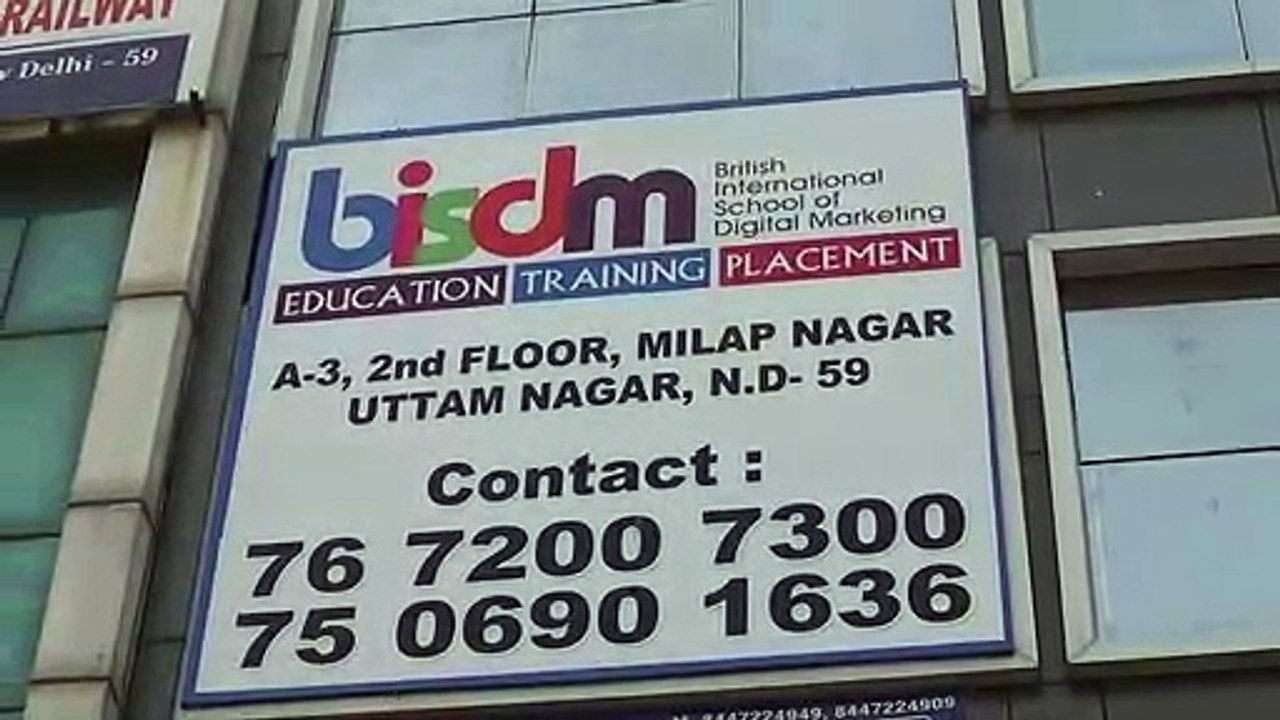 British International School Of Digital Marketing - BISDM - Digital Marketing Course in Delhi