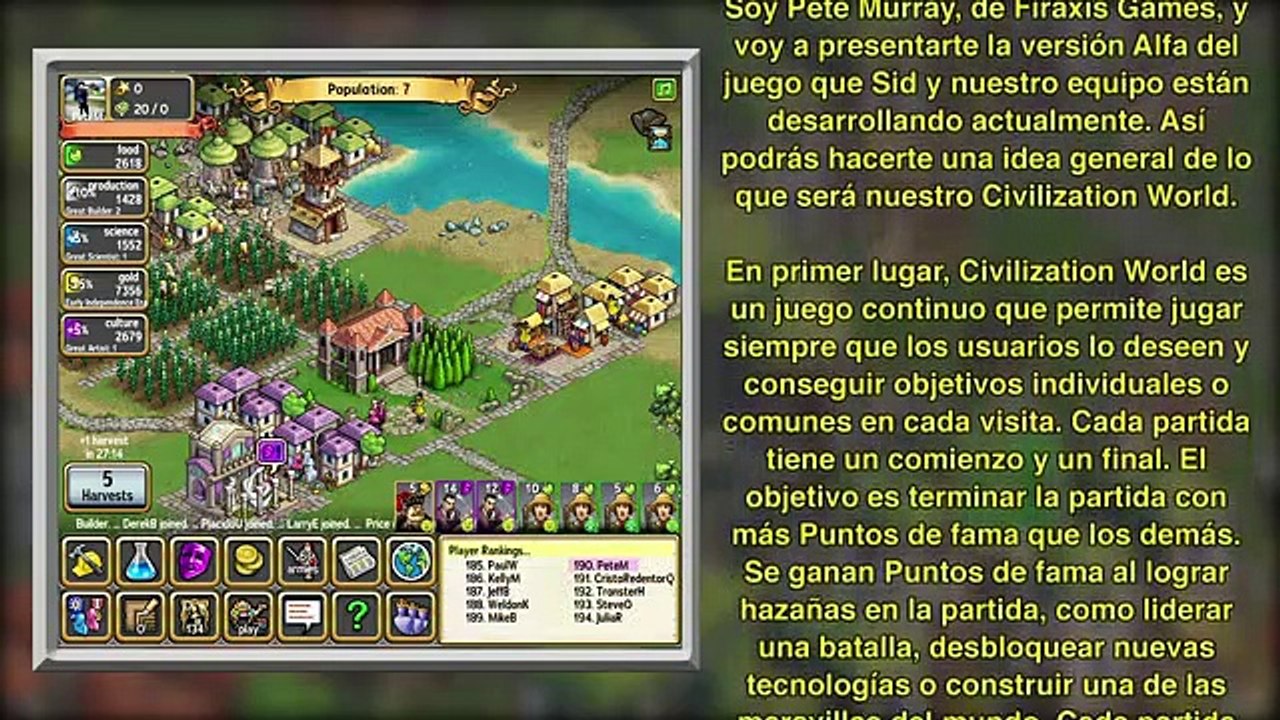 Civilization World - Jugabilidad