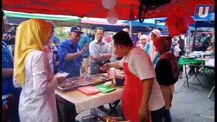 Calon BN disambut baik peniaga Cina