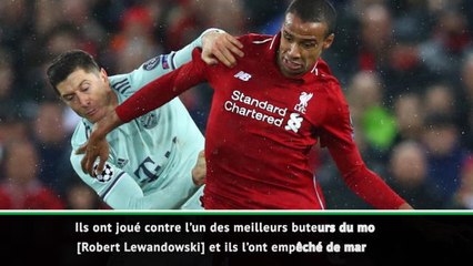 8es - Wijnaldum : "Notre défense a fait un bon travail sans Van Dijk"
