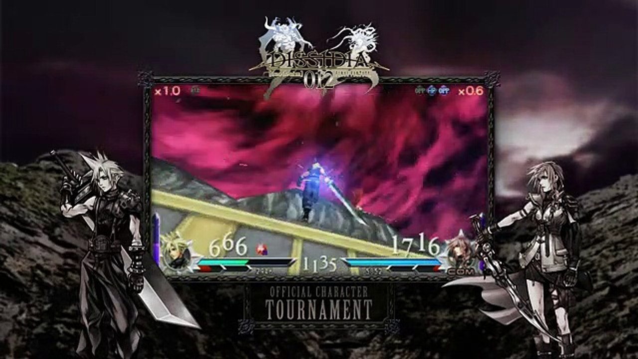 Dissidia 012 [duodecim] Final Fantasy - Cloud vs. Ligthning