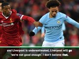 Liverpool aren't underdogs in Premier League title race - Guardiola