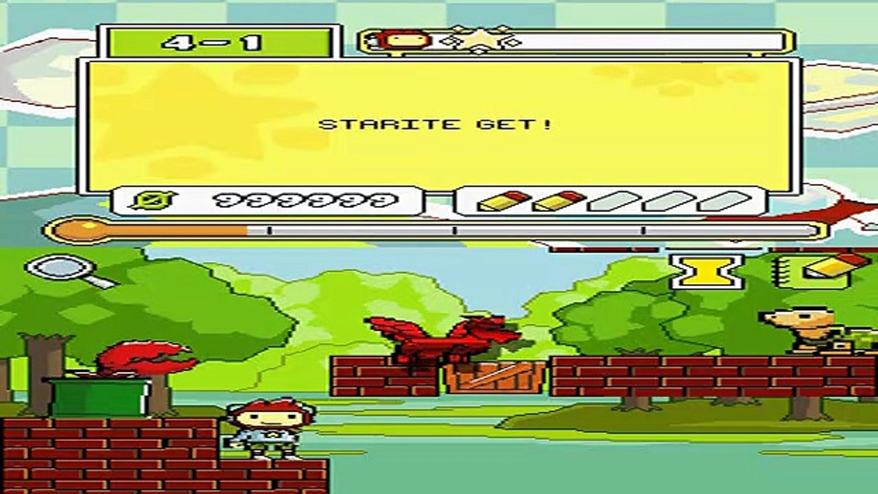Super Scribblenauts - Jugabilidad