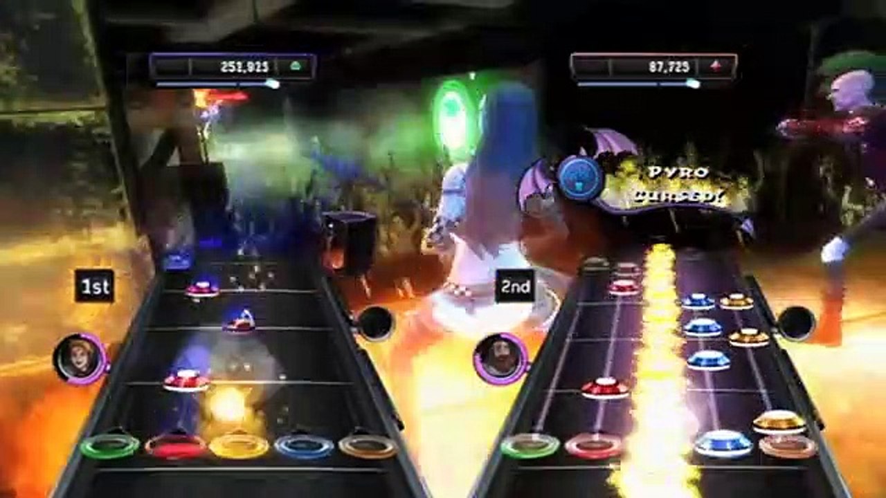 Guitar Hero: Warriors of Rock - Conectividad Wii-NDS