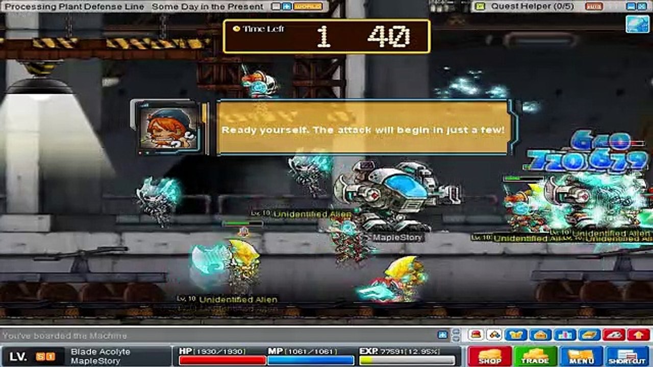 MapleStory - Visitors
