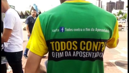 Fórum Sindical realiza ato contra reforma da Previdência